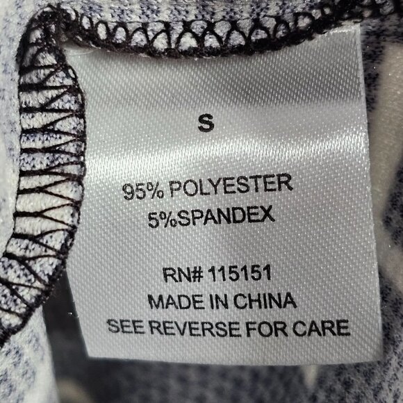 Romeo & Juliet Couture Shift Dress Black White Cross Pattern Women Small NWT - Picture 8 of 11